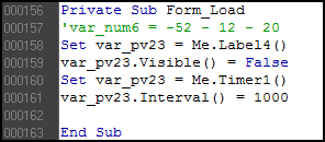 VBReFormer VB Decompiler Screenshot